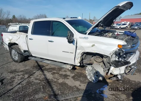 2022 Chevrolet Silverado 2500Hd 4Wd Standard Bed High Country из США, поврежденный, VIN 1GC1YREY8NF338962